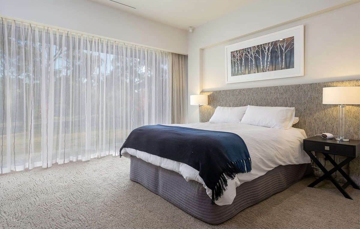 Custom Home, New Home, Family Home, Design, Builder, Single Storey, Blackwood, Adelaide Hills, Luxury bedroom, Large Windows