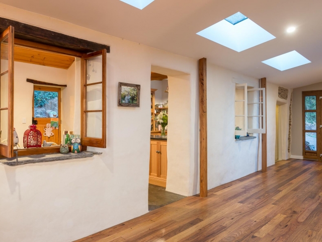 Custom Home, Renovation, Extensions, Restoration, Builders, Design, Willunga, Fleurieu, Cottage, Feature Front Door, Kitchen, Wooden Window Frames