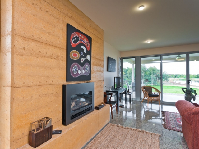 Custom Home, New Home, Family Home, Builders, Design, Beyond, Chiton, Fleurieu, Energy Efficient, Single Storey, Feature Wall, Fireplace, Large Windows, Sliding Doors