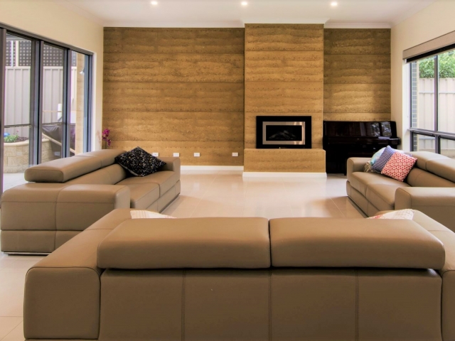 Custom Home, New Home, Family Home, Builders, Design, Tusmore, Adelaide, Two Storey, Large Windows, Feature Wall, Fireplace